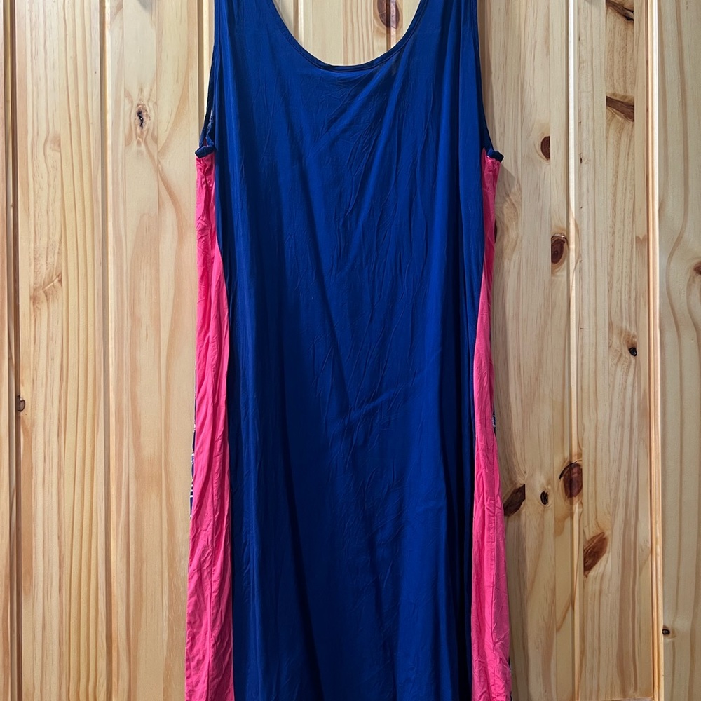 Multicolored Slip Dress - Picture 3 of 7